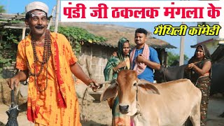 पांडी जी ठकलक मंगला के || Maithili Comedy #mangla_comedy #maithilicomedy #comedyvideos Maithili aag