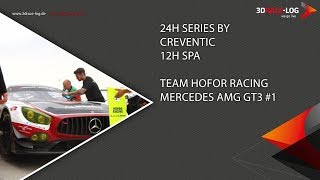 12h Spa Francorchamps, Team Hofor-Racing AMG GT3 #1