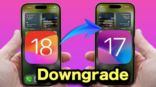 Downgrade iOS 18 to iOS 17 Step By Step Tutorial