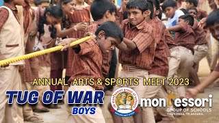 Arts and Sports Meet 2023 | Tug of War | Boys | Montessori High School | Valigonda