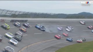 KYLE LARSON NOAH GRAGSON RYAN PREECE HARD CRASH - 2023 GEICO 500 NASCAR CUP SERIES AT TALLADEGA