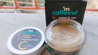 MCaffeine Oil-Free Coffee Face Moisturizer with Hyaluronic Acid for Deep Hydration|#nykaa#viral#gel