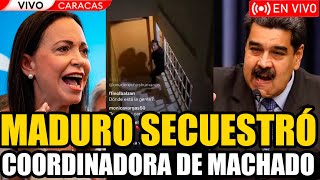 🔴URGENTE MADURO SECUESTRÓ A COORDINADOR DE CORINA MACHADO 🔥VENEZUELA EN LLAMAS🔥 | FRAN FIJAP