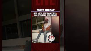 ROCHESTER NY RAPPER RICHÉ THREAT GOT NEW YORK ON FIRE 🔥 RN (STREETS VOUCHING) IG: RICHETHREAT