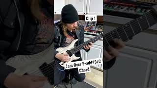 Jam Over F+add#9/C Chord clip 1 | #shorts #guitar #guitarist #guitarsolo #chord