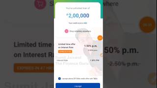 Instant Loan Upto Rs 2 Lakhs Without Income Proof | Low Cibil Loan App ( With Proof ) |