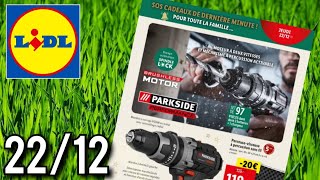 LIDL 🔴 OUTILS & BRICOLAGE PARKSIDE