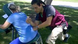 How To do A Chair Massage With Aboriginal Holistic Remedies