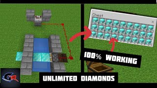 Unlimited Diamond Farm.Minecraft 1.20.100% working trick. @TechnoGamerzOfficial @GamerFleet