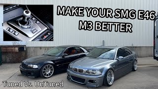 The MOST Important Mod for BMW E46 M3 w/ SMG Transmission | CSL Tuned Vs Non Tuned Direct Comparison