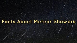 Facts About Meteor Showers | 6 PM RANDOM FACTS