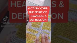 VICTORY OVER DEPRESSION