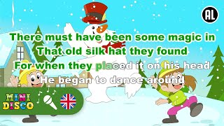 FROSTY THE SNOWMAN | Christmas Songs | Karaoke | Mini Disco