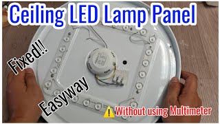 How to Repair Ceiling lights Panel LED in easy steps | DIY