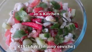 KINILAW filipino ceviche