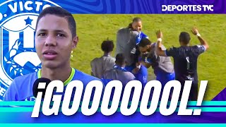 ¡Gol de David Morales! Respuesta inmediata de Victoria al empatar el duelo 1-1 ante Real Sociedad