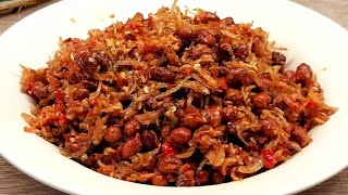 MENU SIMPEL KESUKAAN⁉️ RESEP SAMBAL TERI KACANG TANAH