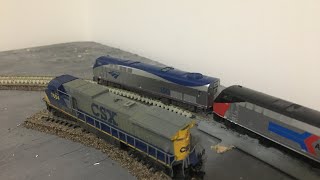 N scale Amtrak East Coast trains Part 2