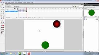 Macromedia Flash 8: Two Circle Animation together