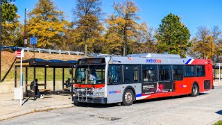 SPEEDSTER!!!! Wmata Metrobus 2006 New Flyer D40LFR #6120 on Route F4 New Carrollton Station