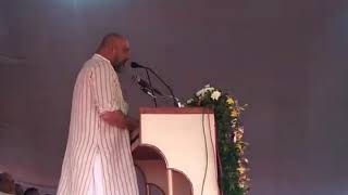 Sanjay Dutt (Sanju Baba) on fire 🔥( with words ) in Gondia with Praful Patel at D B Science college