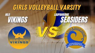 Hilo Vikings vs Laupahoehoe PCS Girls Volleyball 9/23/2024