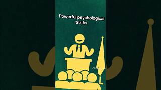 Powerful psychological truths #psycology #tricks