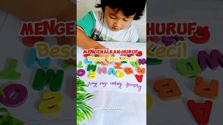 IDE BERMAIN ANAK | MENGENALKAN HURUF BESAR DAN KECIL #idebermainanak #funlearning