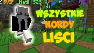 WSZYSTKIE KORDY LIŚCI NA MINESTAR.PL + OPENING | LOSOWANIE 5M |