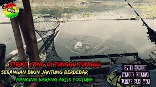 Strike Yang di tunggu tunggu || Mancing terbaru hari ini || 2021 cirata