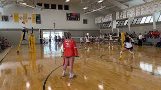 2023 Punahou Girls Volleyball vs Moanalua SHA Tournament Championship Game