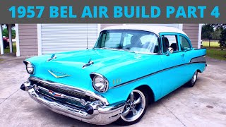 1957 CHEVY BEL AIR BUILD 2 CARS INTO 1 PART 4