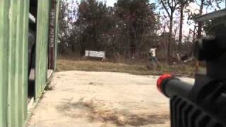 Combat City - Ricochet Box - Airsoft CCTV 02-12-11