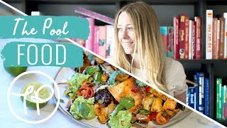 Anna Jones' Simple Suppers | Sweet Potato Nachos Traybake Recipe | Food Honestly | The Pool