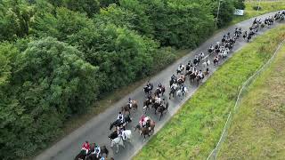 Aerial Drone: Edinburgh Riding of the Marches 2023