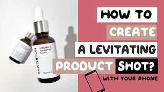 Product photography - How to create a levitating product shot?