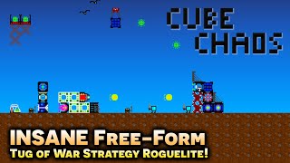 Use Imaginative Tactics BATTLING Rival Wizards - Strategy Roguelite! [ CUBE CHAOS ] Gameplay