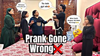 Prank on bhaii😂 || PRANK GONE WRONG❌ || Family Vlogs