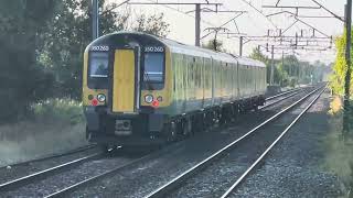 Marston Green station.  London Northwestern and Avanti.  Sept24.