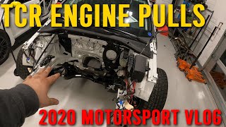 Removing the VW GTI TCR Engines - 2020 Motorsport Vlog #2