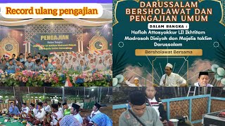 PENGAJIAN Attasyakur Lill Ikhtitan Madrasah Diniyah dan Majelis Taklim Darusalam