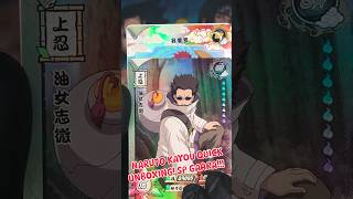 Naruto Kayou Unboxing! #naruto #narutokayou #narutoshippuden #anime #gaara #tcg #cards #shorts