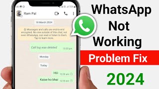 WhatsApp not working today  | WhatsApp Message not sending problem