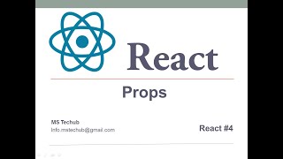 Props in React | What is props in React | Understanding the props in React