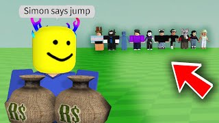 10.000 ROBUX ULTIMATE SIMON SAYS IN PLS DONATE 🤑💲 | ROBLOX