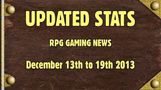 [Updated Stats] 13/12 to 19/12 : Legend of Grimrock, Warcraft, Diablo,...