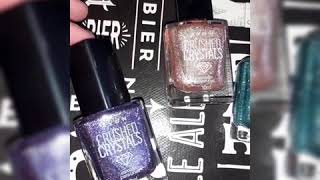 Nuevos esmaltes crushed crystals AVON lanus flor