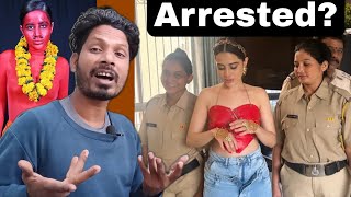 urfi javed hui Arrested 😱 fashion police 😂 funny Reaction | AneesansariAA