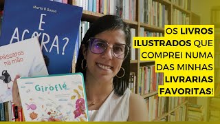 #marçoilustrado | Livros ilustrados que comprei na Livraria Ave Azul (Porto)