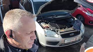 Diagnostic Consultation and Engine Carbon Clean on a Ford Focus 1.8 TDCi (2006 - 151,328 miles)